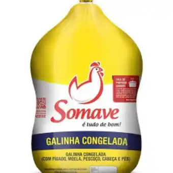Galinha somave grande congelada 3,4kg
