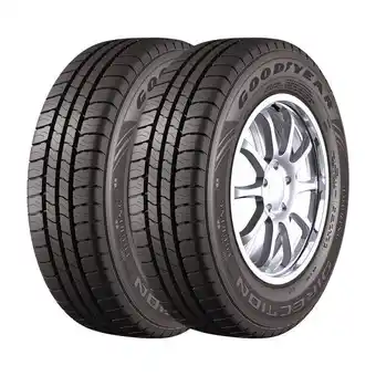 Kit 2 pneus aro 13 175/70r13 goodyear direction touring