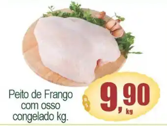 Peito de Frango Com Osso Congelado 1kg