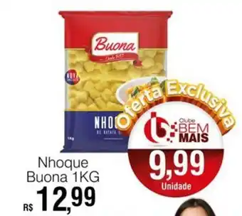 Supermercado Bem Barato Nhoque Buona 1kg oferta