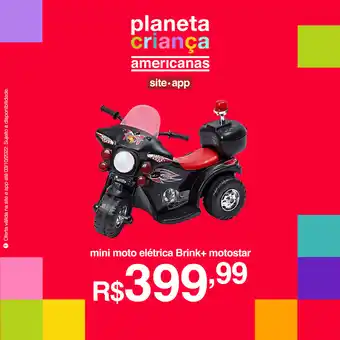 Mini moto eletrica Brink + Motostar