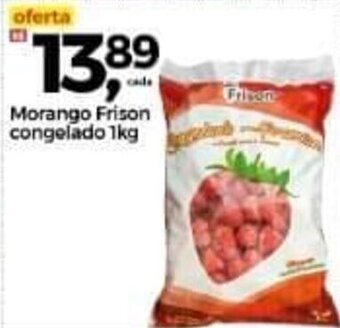 Frangolândia Morango Frison congelado 1kg oferta