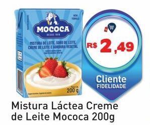 Tonin Superatacado Mistura láctea creme de leite mococa 200g oferta