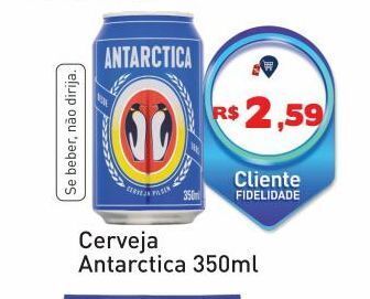 Tonin Superatacado Cerveja antarctica 350ml oferta