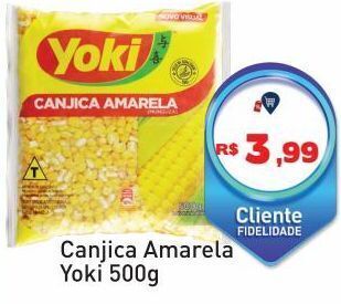 Tonin Superatacado Canjica amarela yoki 500g oferta