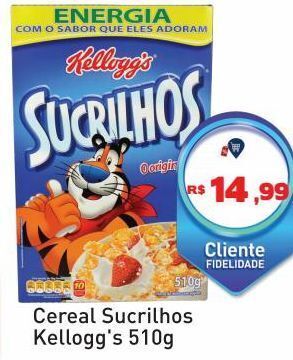 Tonin Superatacado Cereal sucrilhos kellogg's 510g oferta