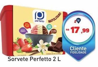 Sorvete perfetto 2 l