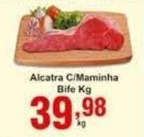 Rossi Supermercado Alcatra c/Maminha Bife 1kg oferta