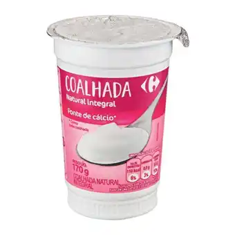 Carrefour Coalhada natural integral carrefour 170 g oferta