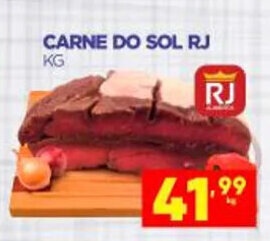 Novo Mix Carne Do Sol RJ 1kg oferta