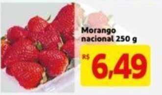Extra Supermercado Morango nacional 250g oferta