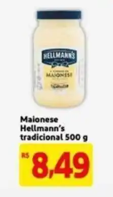 Maionese Hellmann's Trad 500g