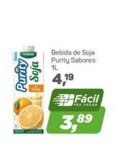 Arena Atacado Bebida De Soja Purity Sabores 1L oferta