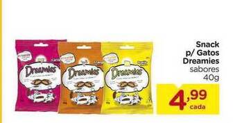 Carrefour Snack P Gatos Dreamies 40g oferta