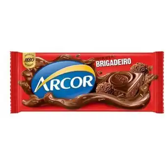 Chocolate barra arcor brigadeiro 80g