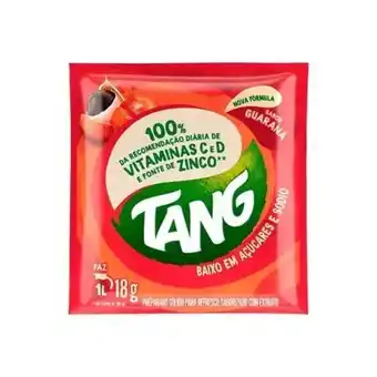 Refresco em pó sabor guarana tang 18g