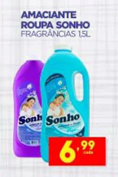 Amaciante Roupa Sonho 1.5L