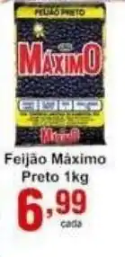 Rossi Supermercado Feijao maximo Preto 1kg oferta
