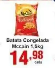 Rossi Supermercado Batata Congelada McCain 1.5kg oferta
