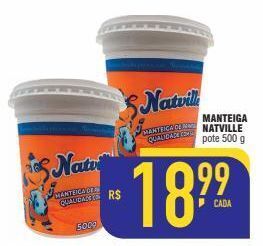 Mercantil Rodrigues Manteiga natville 500g oferta