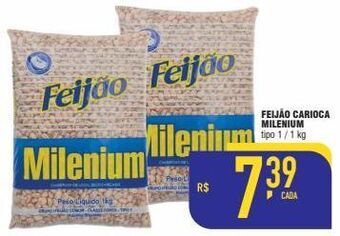 Feijão carioca milenium kg
