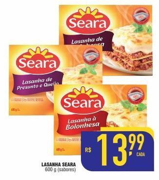 Mercantil Rodrigues Lasanha seara 600g oferta