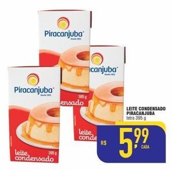 Mercantil Rodrigues Leite condensado piracanjuba 395g oferta