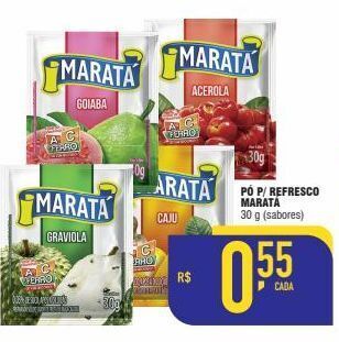 Mercantil Rodrigues Pó p/ refresco maratá 30g oferta