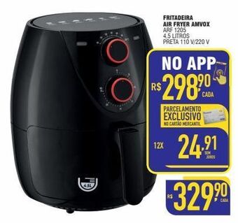 Fritadeira air fryer amvox