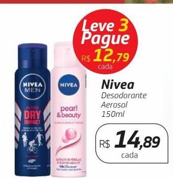 Nivea desodorante aerosol 150ml
