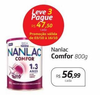 Drogal Nanlac comfor 800g oferta