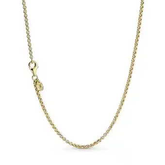 Pandora Colar corrente finalizado em ouro 14k oferta