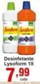 Rossi Supermercado Desinfetante Lysoform 1L oferta