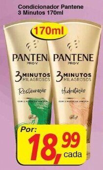 Supermercados Guanabara Condicionador Pantene 3 Minutos 170ml oferta