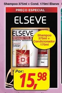 Supermercados Guanabara Shampoo 375ml + Cond. 170ml Elseve oferta