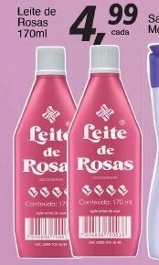 Supermercados Guanabara Leite de Rosas 170ml oferta