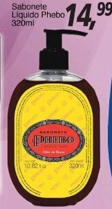 Supermercados Guanabara Sabonete Liquido Phebo 320ml oferta