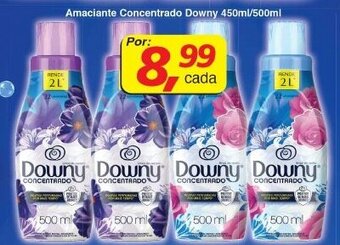 Supermercados Guanabara Amaciante Concentrado Downy 450ml/500ml oferta