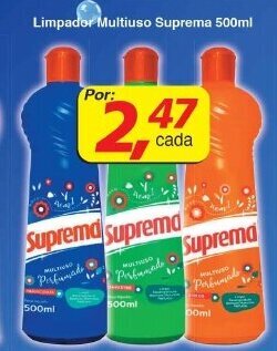 Supermercados Guanabara Limpador Multiuso Suprema 500ml oferta