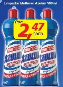 Supermercados Guanabara Limpador Multiuso Azulim 500ml oferta