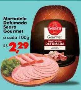 Big Box Mortadela defumada seara gourmet oferta