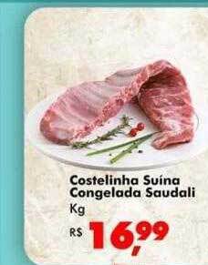 Big Box Costelinha suina congelada saudali oferta