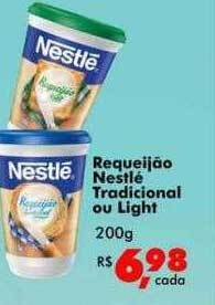 Big Box Requeijão nestlé tradicional ou light oferta