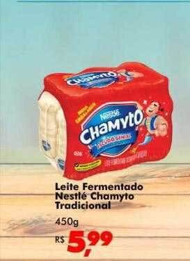 Big Box Leite fermentado nestlé chamyto tradicional oferta