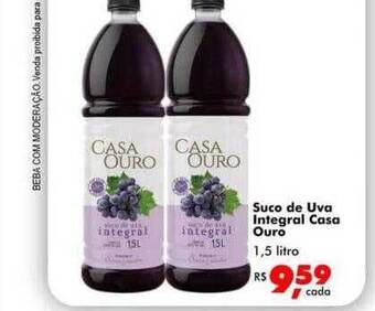 Big Box Suco de uva integral casa ouro oferta