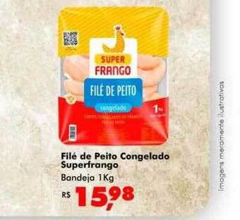 Big Box Filé de peito congelado superfrango oferta