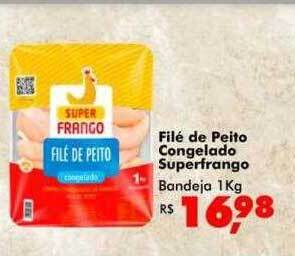 Big Box Filé de peito congelado superfrango oferta