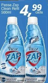 Supermercados Guanabara Passa Zap Clean Refil 500ml oferta