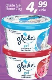 Supermercados Guanabara Glade Gel Home 70g oferta