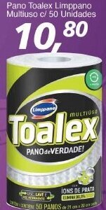 Supermercados Guanabara Pano Toalex Limppano Multiuso c/50 unidades oferta
